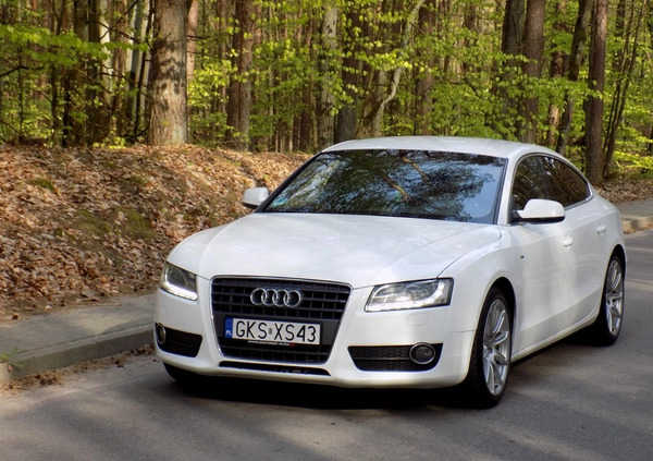 Audi A5 cena 43999 przebieg: 210000, rok produkcji 2011 z Kościerzyna małe 742